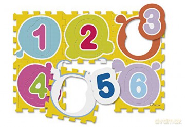 CHICCO Mata Puzzle Liczby [PUZZLE]