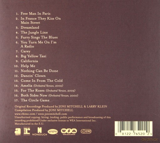 Joni Mitchell: Dreamland [CD]