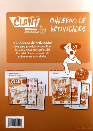 Clan 7 con Hola amigos 3 ćwiczenie [KSIĄŻKA]