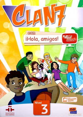 Clan 7 con Hola amigos 3 podręcznik [KSIĄŻKA]+[CD]