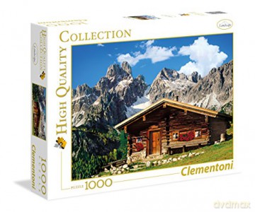 CLEMENTONI 1000 el. High Quality Austria: The Mountain House [PUZZLE]
