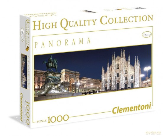 CLEMENTONI 1000 el. High Quality Panorama Milano [PUZZLE]