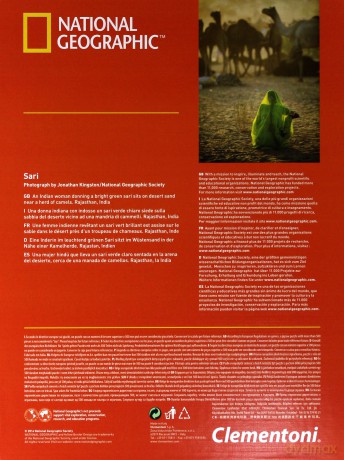 CLEMENTONI 1000 el. National Geographic Sari [PUZZLE]