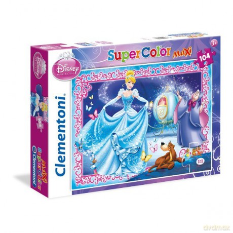 CLEMENTONI 104 el. Maxi Kopciuszek [PUZZLE]