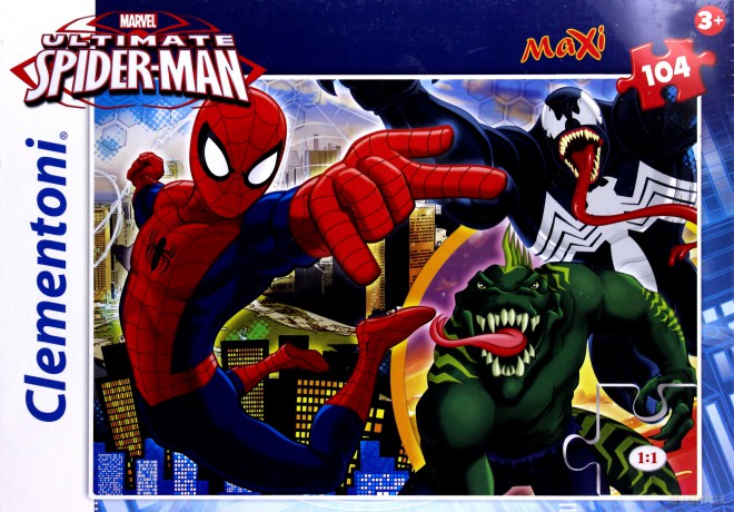 CLEMENTONI 104 el. Maxi Ultimate Spider-Man [PUZZLE]