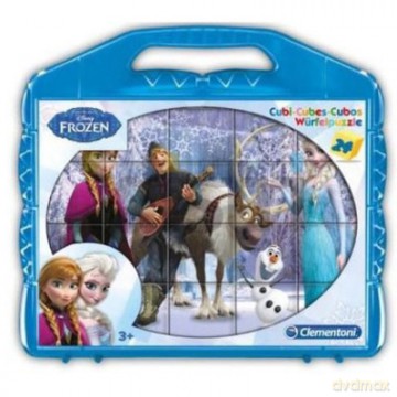 CLEMENTONI 12 el. Baby Cubes Kraina Lodu [PUZZLE]