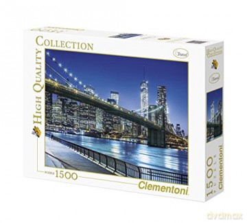 CLEMENTONI 1500 el. High Quality New York [PUZZLE]