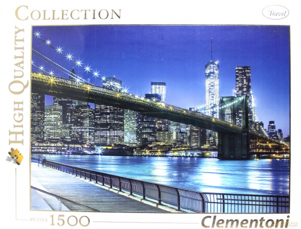 CLEMENTONI 1500 el. High Quality New York [PUZZLE]