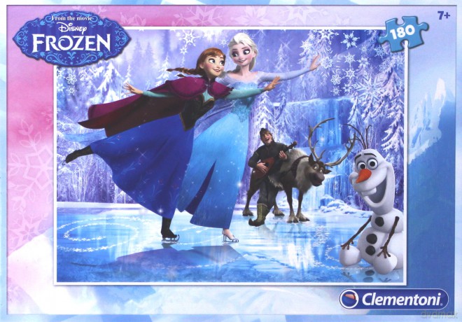 CLEMENTONI 180 el. Kraina Lodu [PUZZLE]
