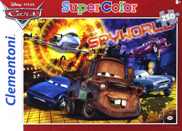 CLEMENTONI 250 el. Auta [PUZZLE]