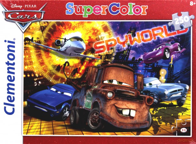 CLEMENTONI 250 el. Auta [PUZZLE]