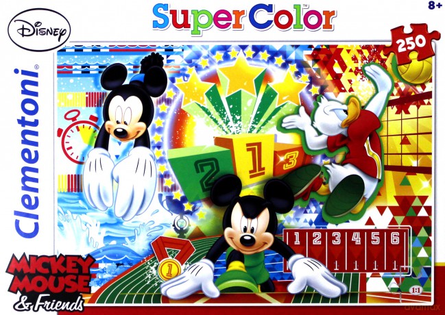 CLEMENTONI 250 el. Mickey Sport [PUZZLE]