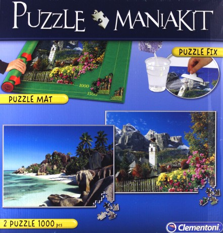 CLEMENTONI 2x1000 el. ManiaKik [PUZZLE]