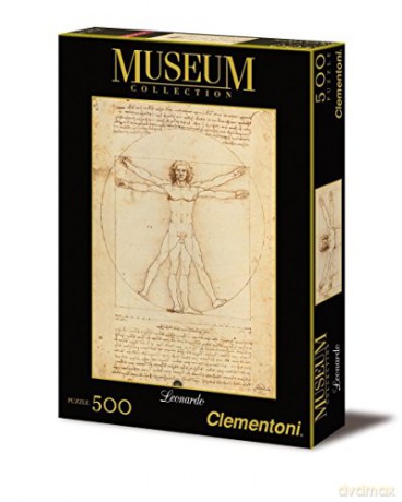 CLEMENTONI 500 el. Museum Vitruvian Man [PUZZLE]