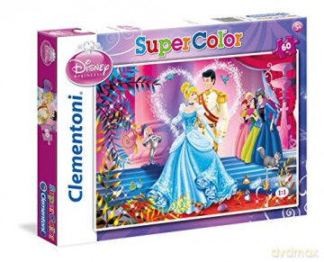 CLEMENTONI 60 el. Kopciuszek na balu [PUZZLE]
