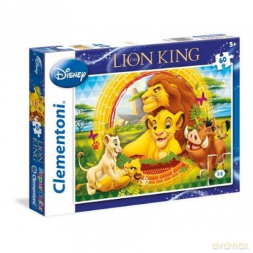 CLEMENTONI 60 el. Król Lew [PUZZLE]