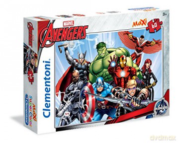CLEMENTONI 60 el. Maxi Avengers [PUZZLE]