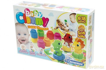 CLEMENTONI Clemmy Baby. Dino kształty i kolory