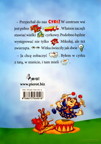 Cyrk jest tutaj. Czytanka obrazkowa [KSIĄŻKA]