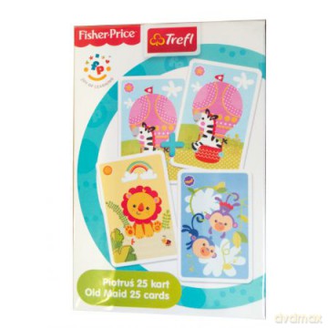 TREFL Czarny Piotruś - Fisher Price [KARTY]