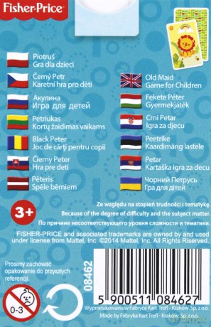 TREFL Czarny Piotruś - Fisher Price [KARTY]