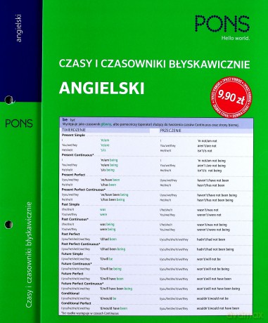 Czasy i czasowniki błyskawicznie. Angielski [KSIĄŻKA]