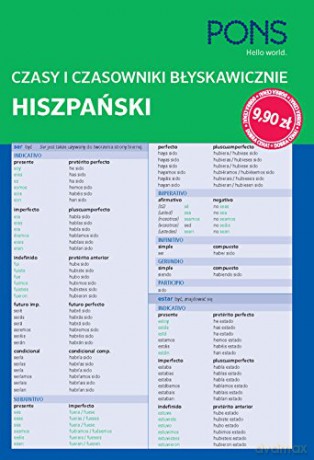 Czasy i czasowniki błyskawicznie. Hiszpański [KSIĄŻKA]