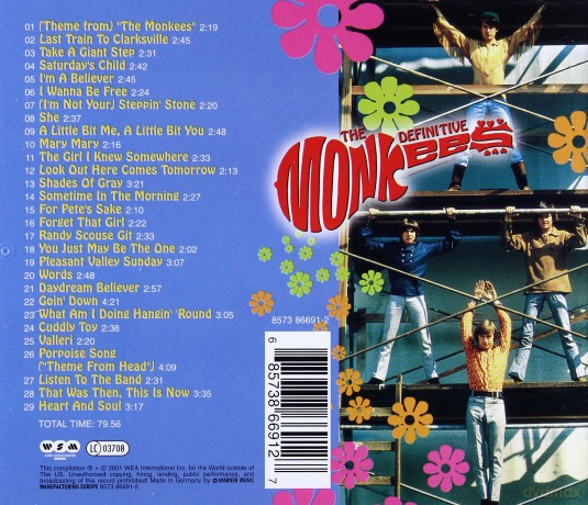 The Monkees: Definitive Monkees [CD]