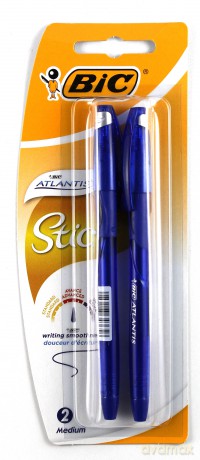Długopis Atlantis Stic - niebieski (2 szt.)