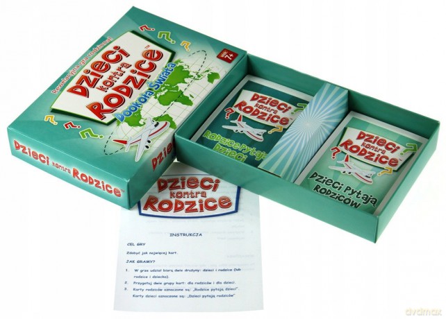 Dzieci kontra Rodzice. Dookoła świata [GRA]