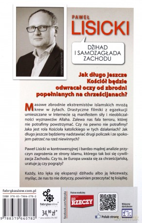 Dżihad i samozagłada Zachodu - Paweł Lisicki [KSIĄŻKA]