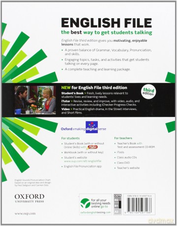 English File 3E Intermediate podręcznik + Online Skills [KSIĄŻKA]