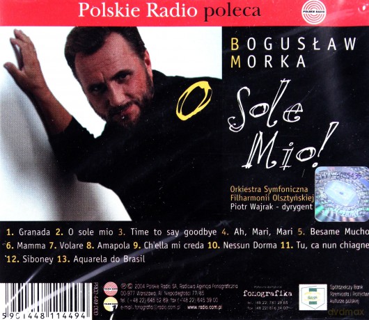 Bogusław Morka: O Sole Mio! [CD]