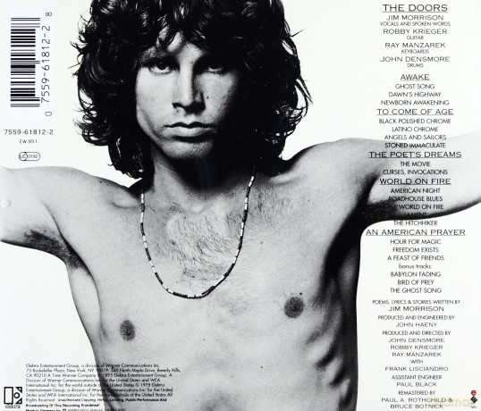 Jim Morrison: An American Prayer [CD]