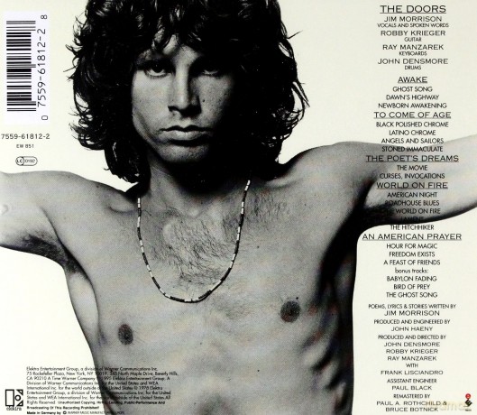 Jim Morrison: An American Prayer [CD]