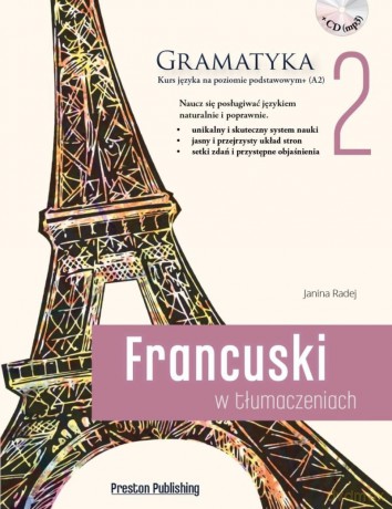 Francuski w tłumaczeniach Gramatyka cz. 2 [KSIĄŻKA]+[CD]