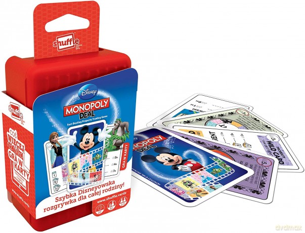 Gra karciana Shuffle - Monopoly Deal Disney [KARTY]