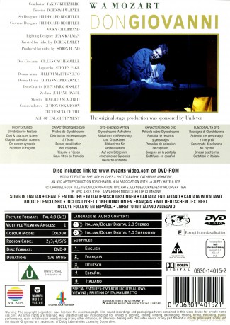 W.A. Mozart: Don Giovanni / Glyndebourne [DVD]
