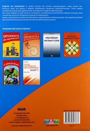 Kaligrafia dla najmłodszych [KSIĄŻKA]