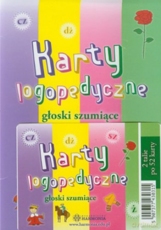 Karty logopedyczne. Głoski szumiące + pudełko szumiące [KSIĄŻKA]+[PUDEŁKO]