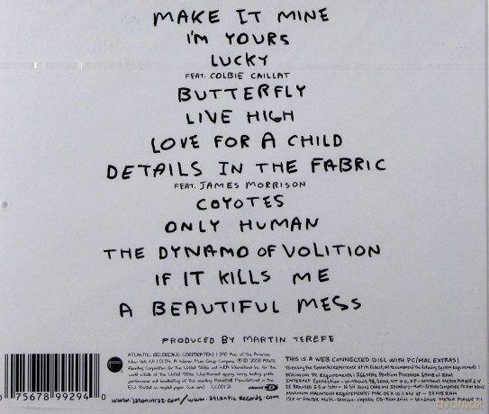 Jason Mraz: We Sing. We Dance. We Steal Thin [CD]