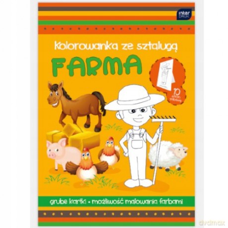 Kolorowanka ze sztalugą MIX [KSIĄŻKA]