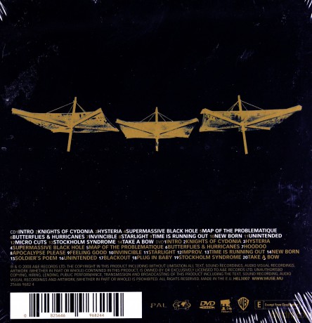 Muse: Haarp Live From Wembley Stadium (BOX) [CD]+[DVD]
