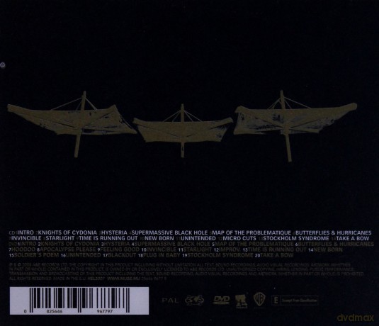 Muse: Haarp Live From Wembley Stadium [CD]+[DVD]