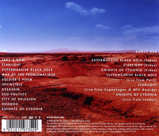 Muse: Black Holes and Revelations [CD]+[DVD]