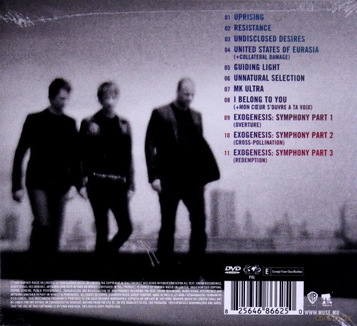 Muse: The Resistance (digipack) [CD]+[DVD]