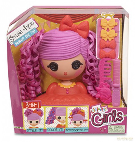 Lalaloopsy Głowa do stylizacji - Peanut Big Top