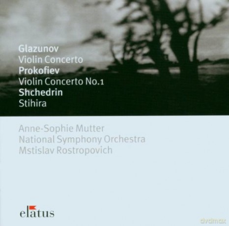 Mutter/Rostropovich/Nso: Glaz: Violin Concerto [CD]