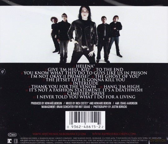 My Chemical Romance: Three Cheers For Sweet Revenge [CD]