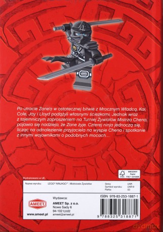 LEGO Ninjago. Mistrzowie Żywiołów [KSIĄŻKA]